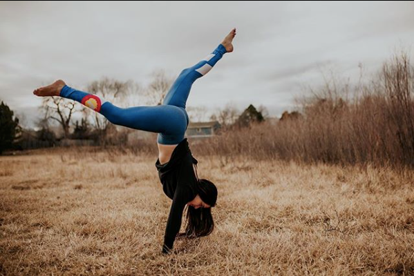 Adventure in Leggings in Fort Collins