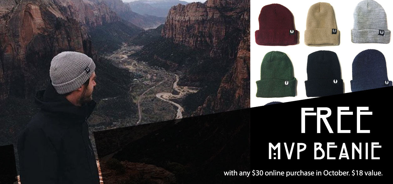FREE MVP Beanie in October!