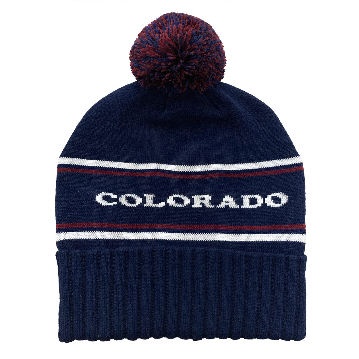 Colorado Pom Beanie