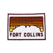 Fort Collins Sunset Iron-On Patch