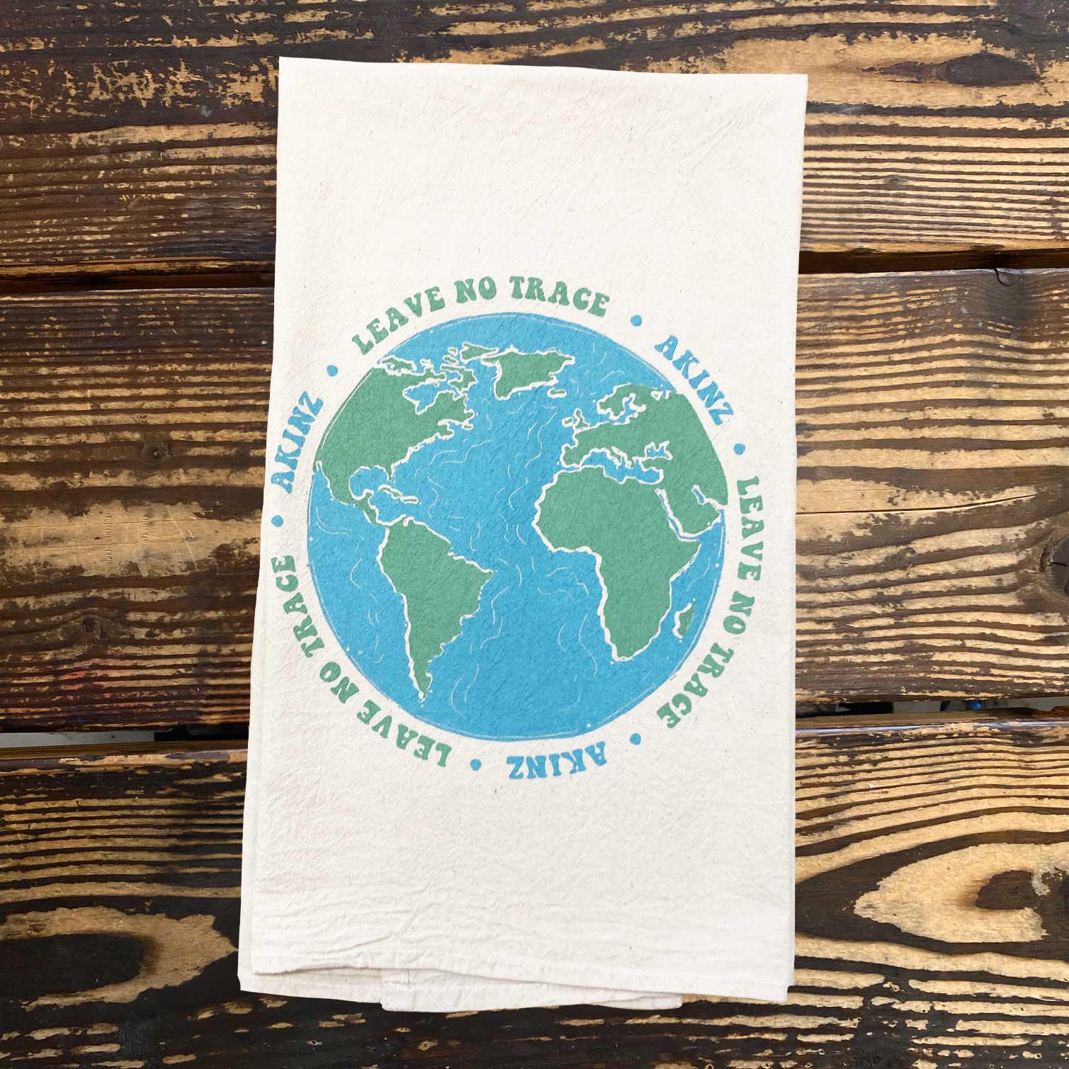 Leave No Trace Tea Towel