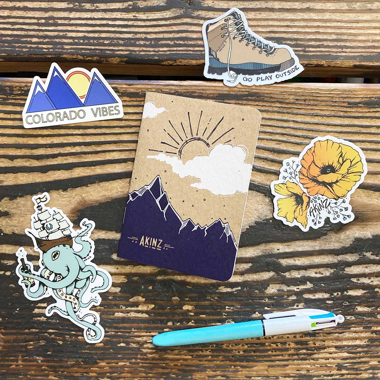 Mountain Views Notebook