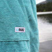 Shoreline Hooded Poncho Sharkskin Gray