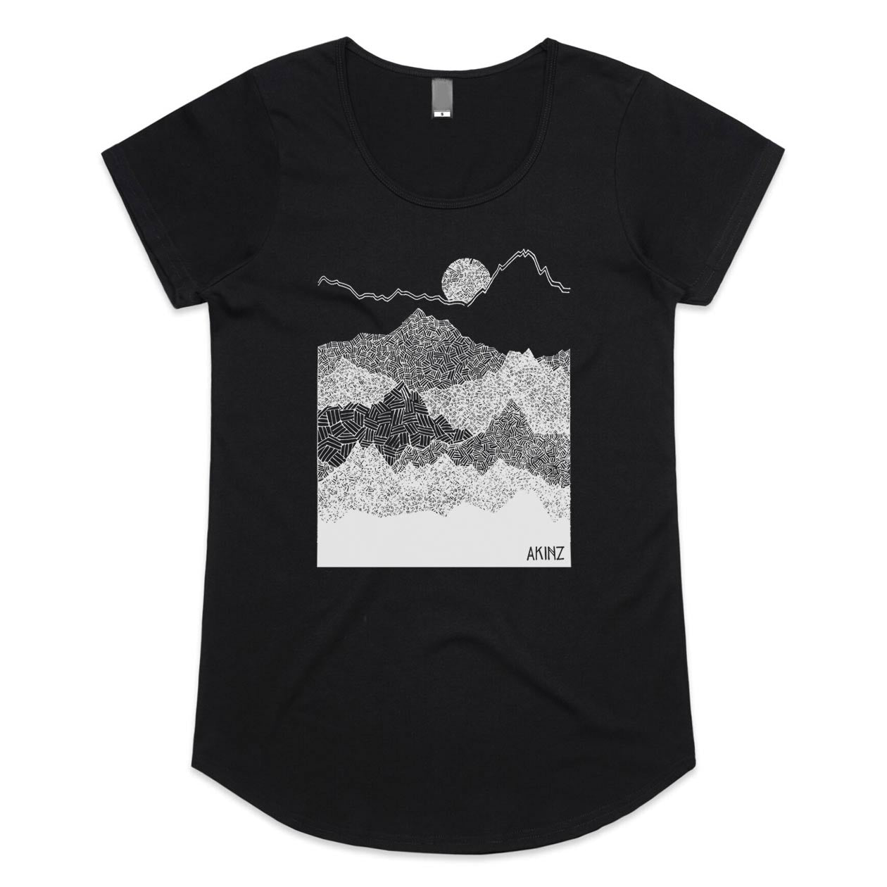Ascend Mountains Womens Tee