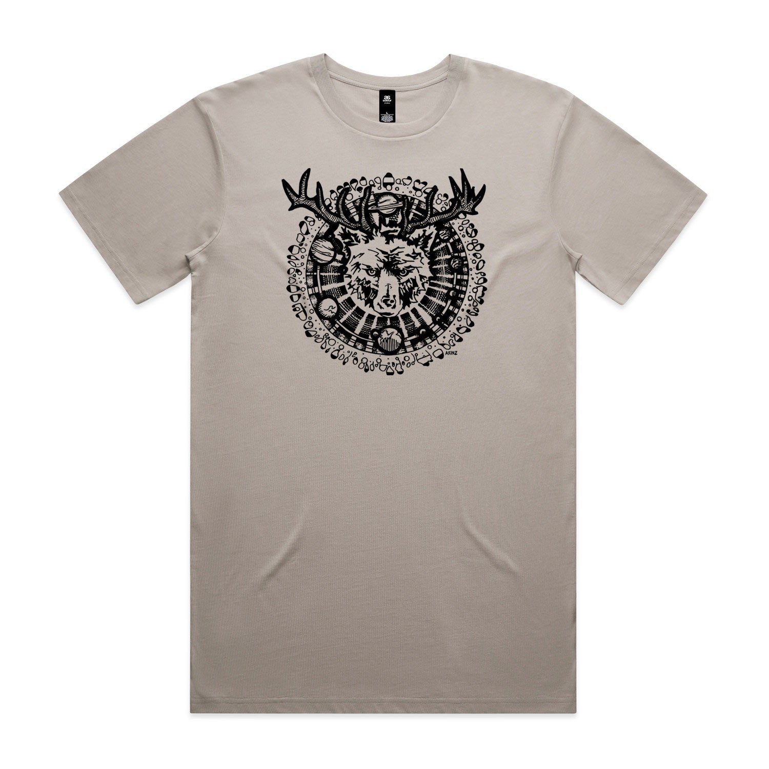 Beer is The Center Of The Universe Tee - Mushroom