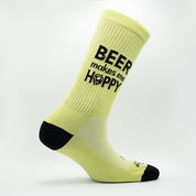 Beer Makes Me Hoppy Crew Socks