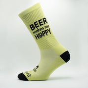 Beer Makes Me Hoppy Crew Socks