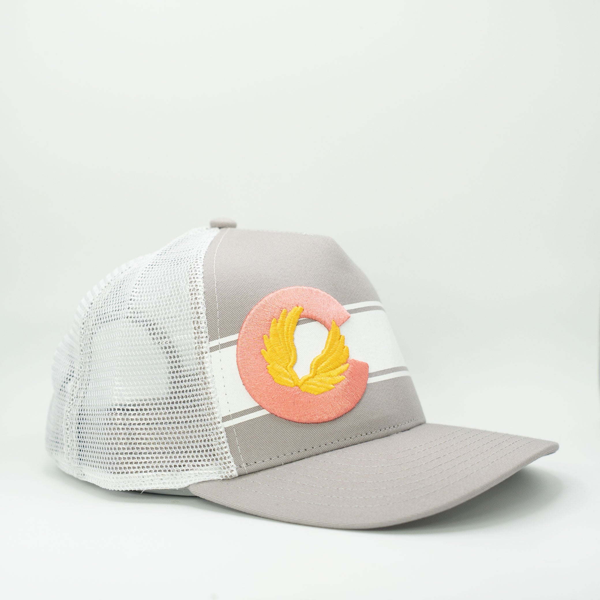 Colorado Flag Baseball Cap - Gray
