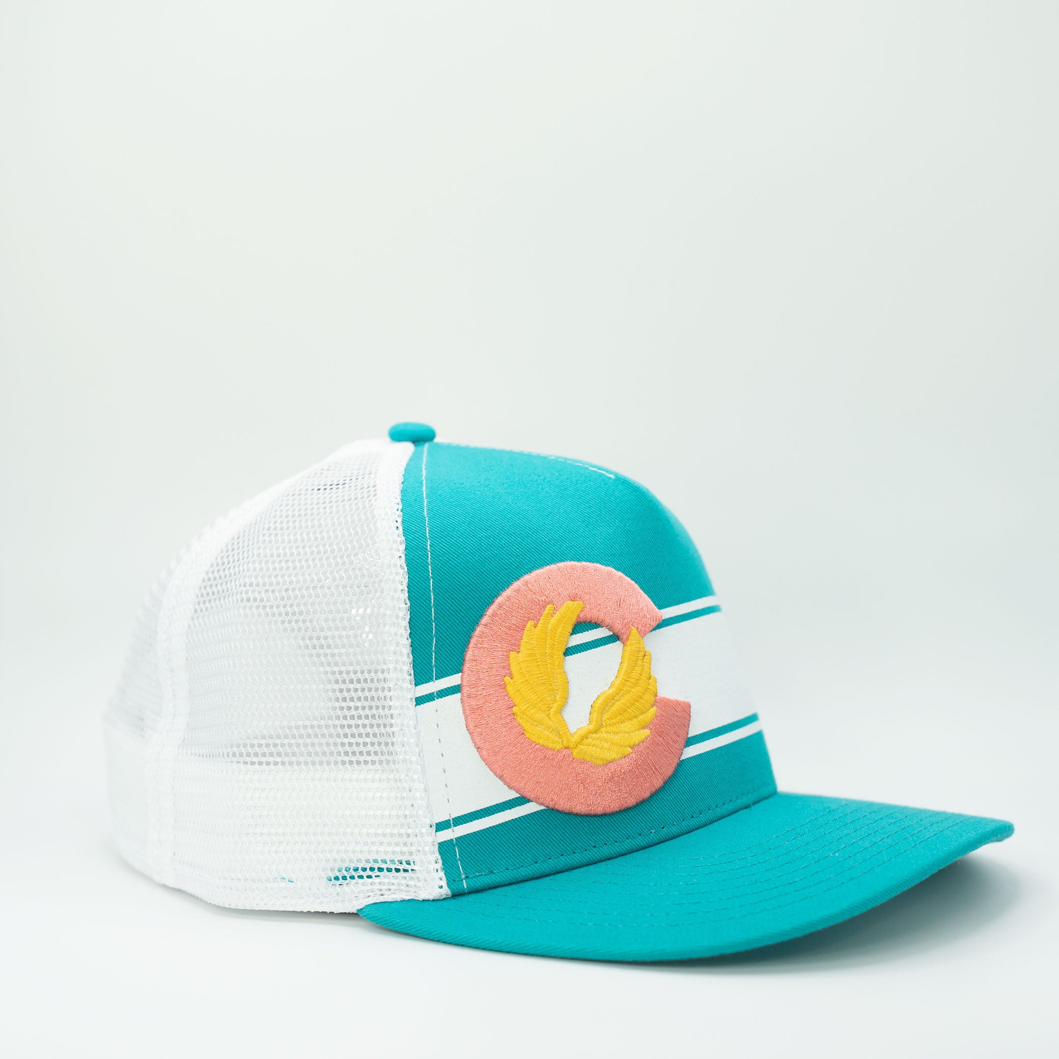 Colorado Flag Baseball Cap - Teal