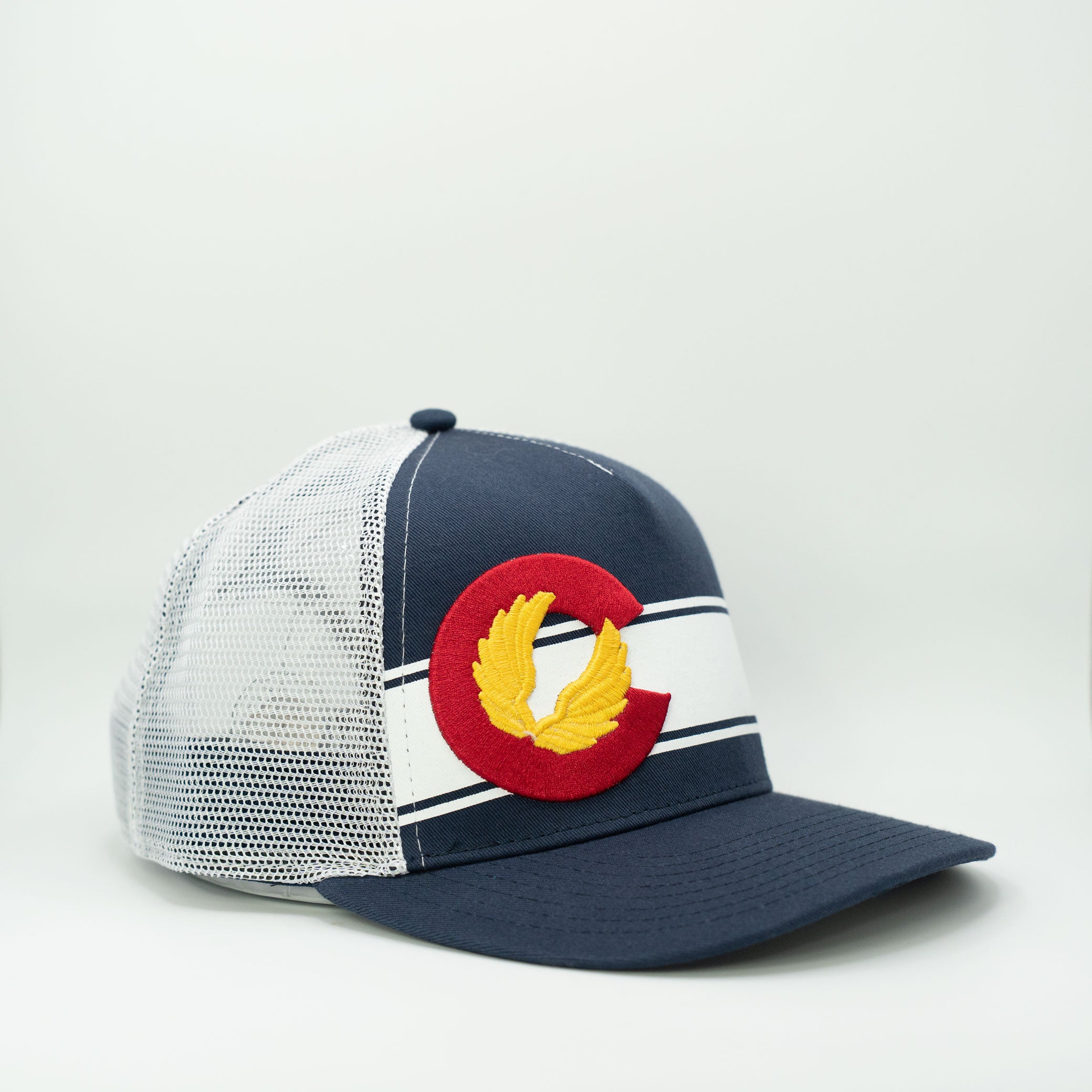Colorado Flag Hat - Navy Blue