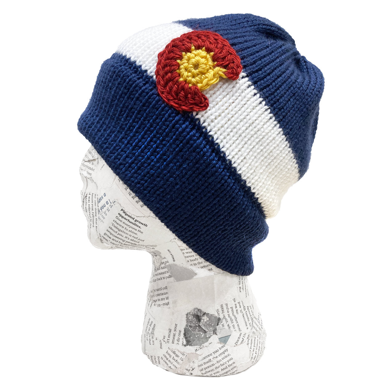 Colorado Flag Knit Beanie