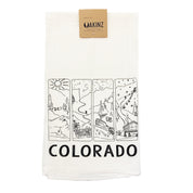 Colorado Seasons Tea Towel