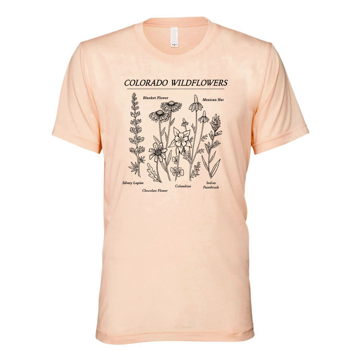 Colorado Wildflowers Triblend Tee