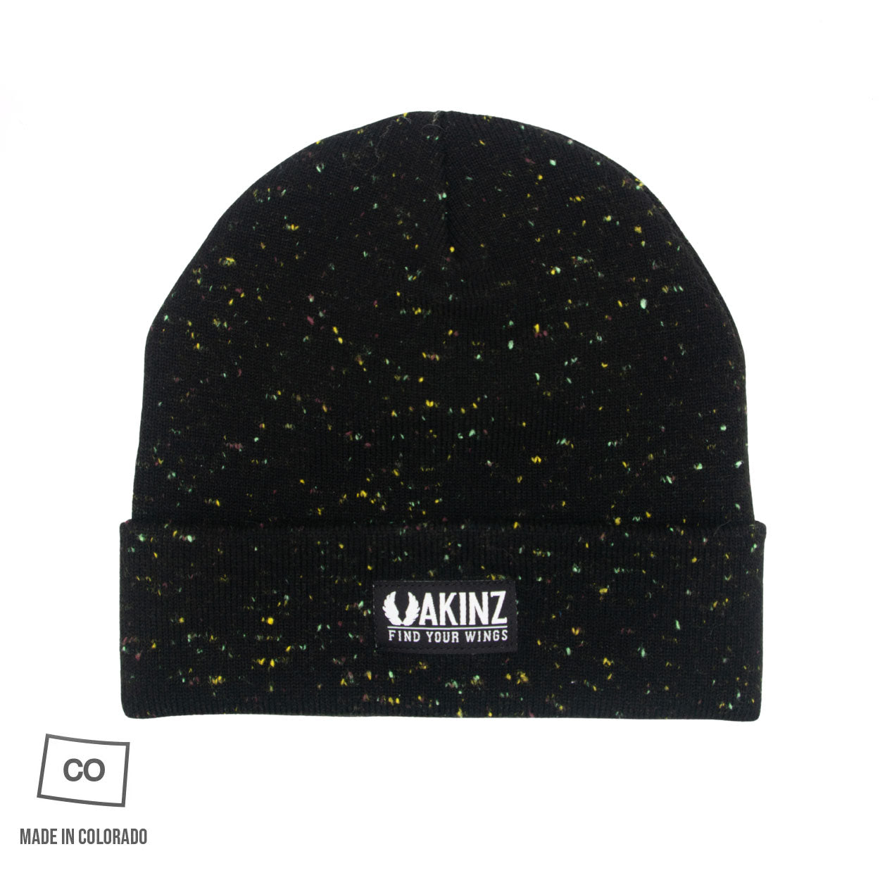Confetti Cable Knit Pom Pom Beanie Stocking Cap Black Cashmere Stocking Cap With Pom Pom Beanie Cap Pom Pom Beanie  main image 2