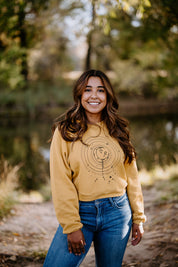 Fly Me to the Moon Cropped Sweatshirt