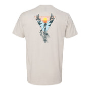 Golden Hour Paddle Board Unisex Tee