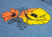 Golden Poppy Rolled Sleeve