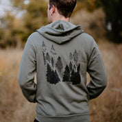 Into the Evergreen Zip Up Hoodie