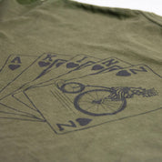 King Penny-Farthing Tee - Vintage Olive