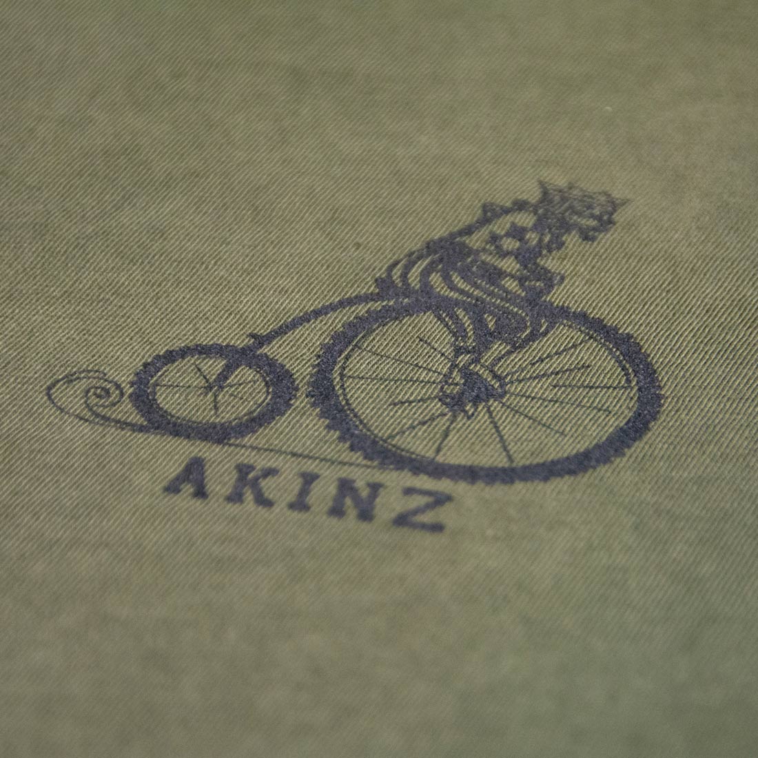 King Penny-Farthing Tee - Vintage Olive