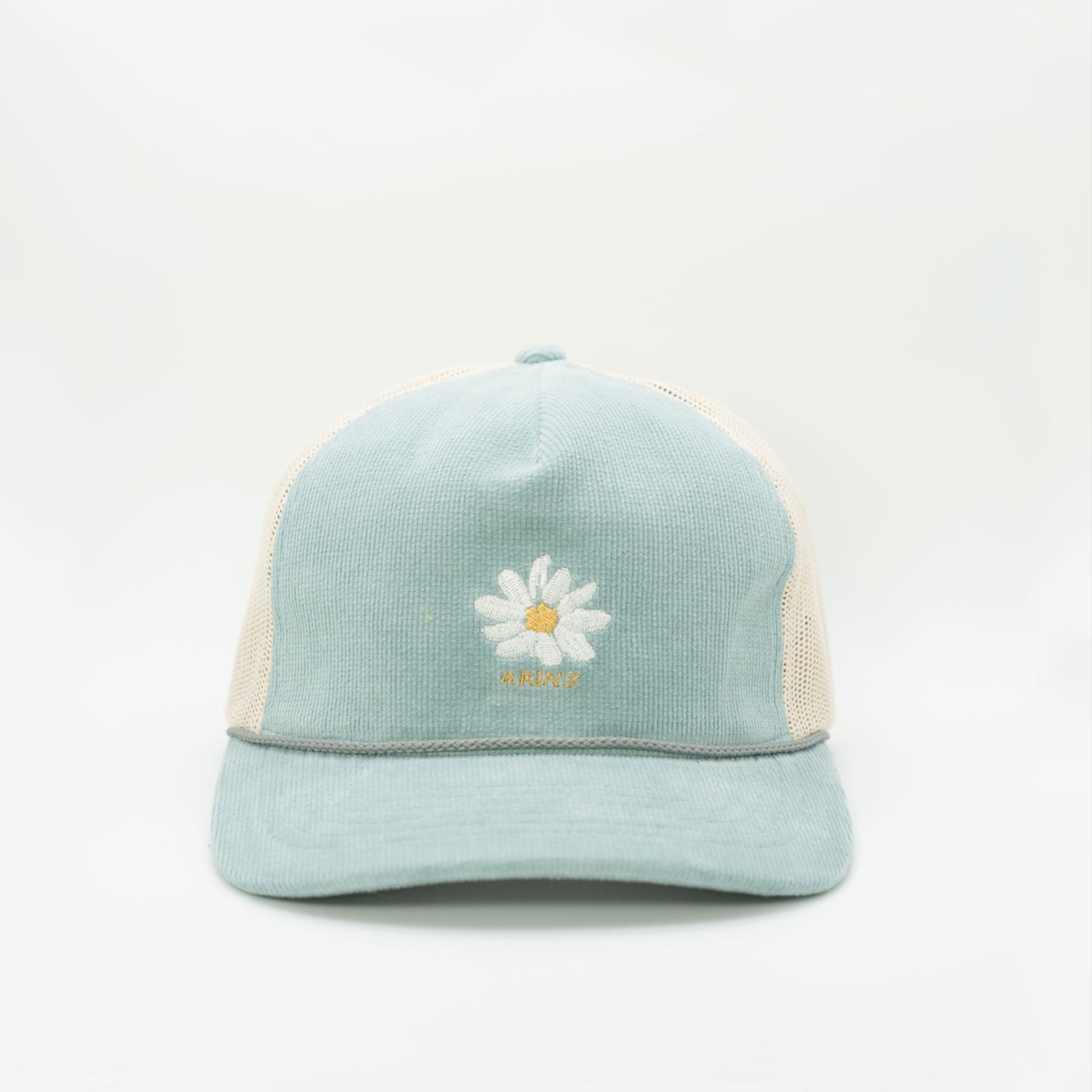 Lazy Daisy Corduroy Trucker Hat