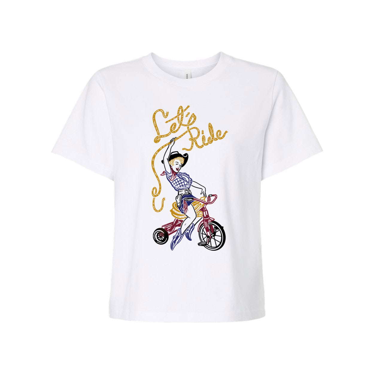 Let's Ride - Women's Boxy Tee