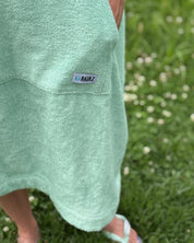 Shoreline Hooded Poncho - Mint Green