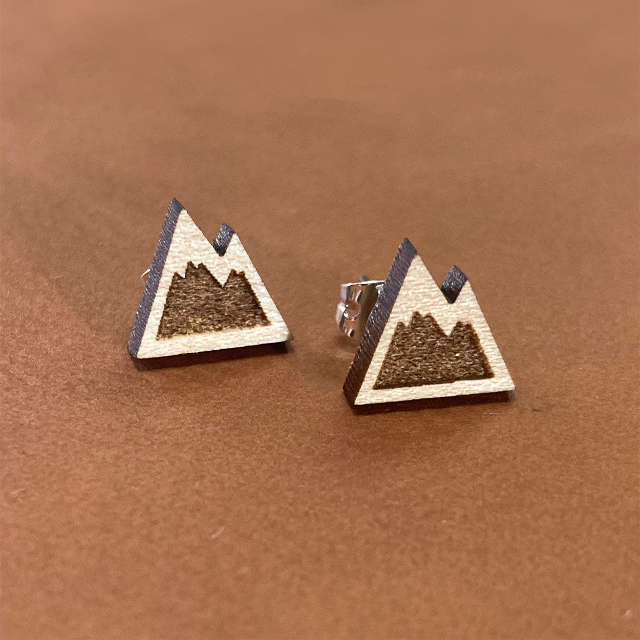 Open Mountain earrings