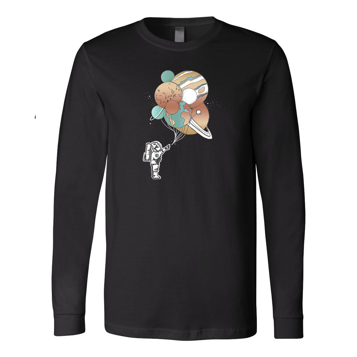 Pluto Counts Long Sleeve Tee
