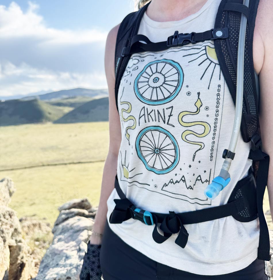 Rain or Shine Bike Muscle Tank