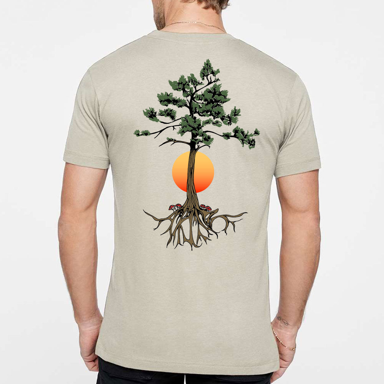 Roots Tree Tee - Bamboo & Organic Cotton