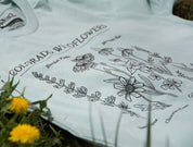 Colorado Wildflowers Tee - Dusty Blue