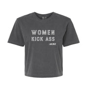 Women Kick Ass - Boxy Tee