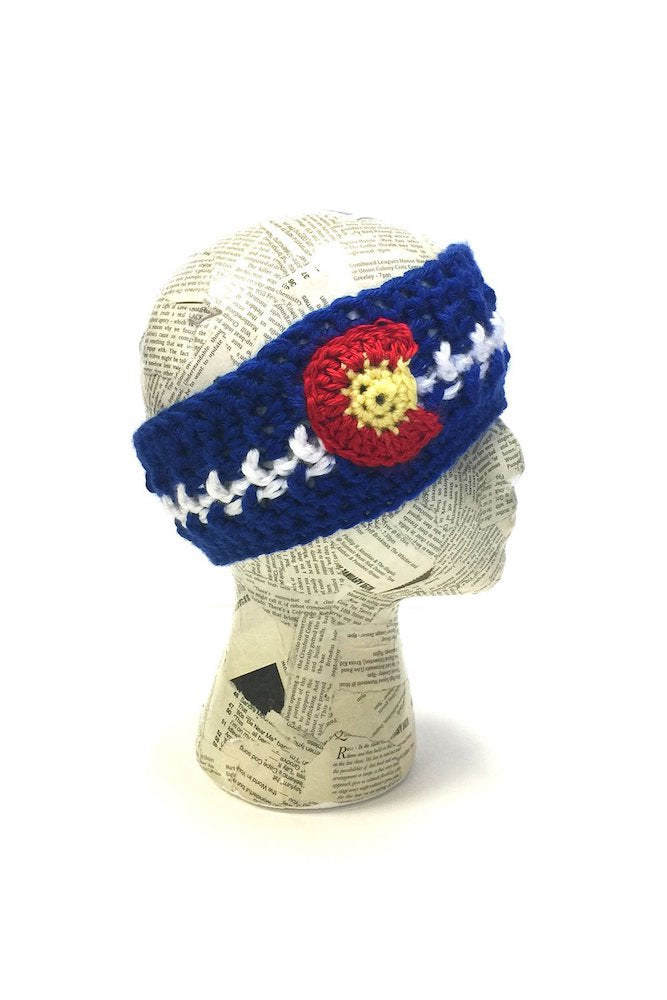 Handmade Colorado Flag Headband