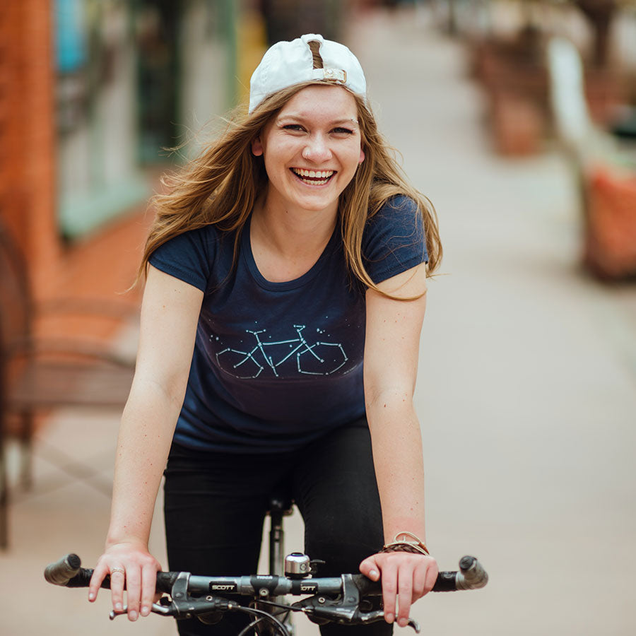 Womens Constellation Bike Tee