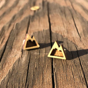 Wood Mountain Earrings