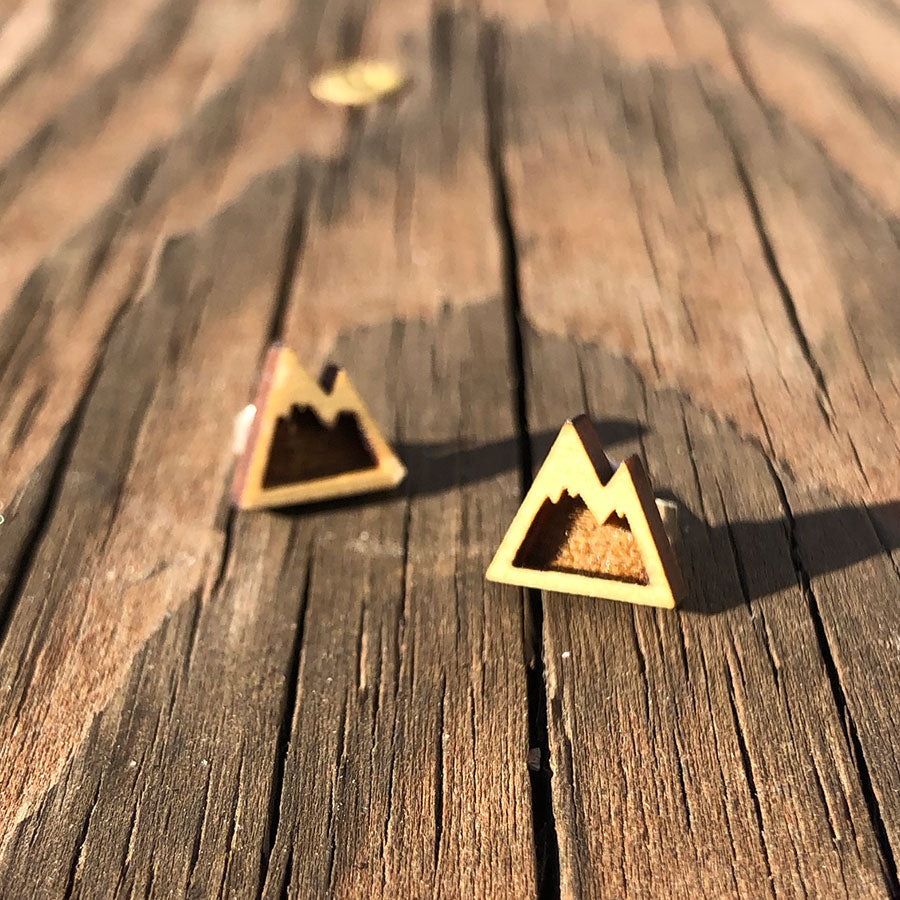 Wood Mountain Earrings