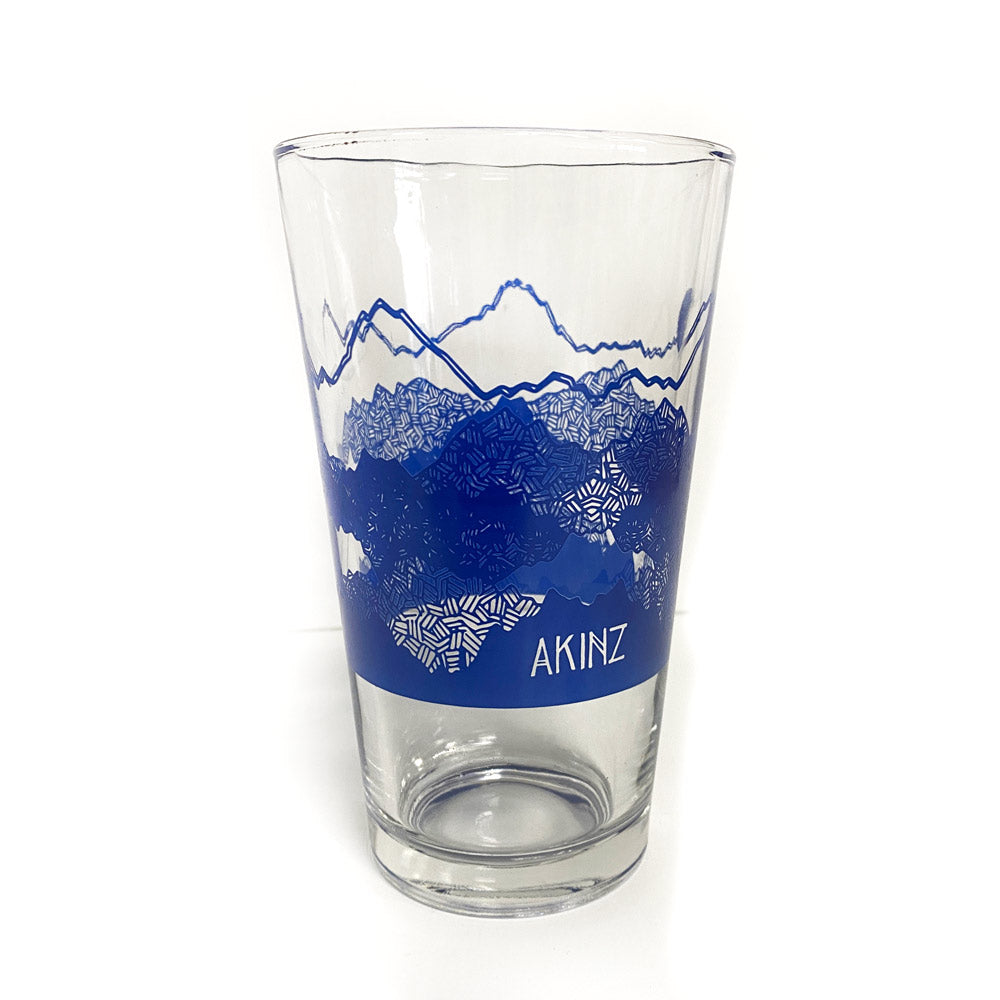 Ascend Mountains Pint Glass