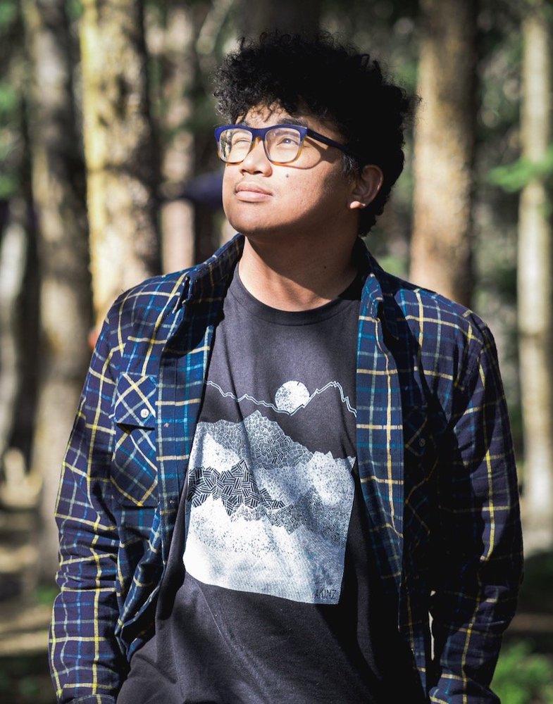 ascend mountain tee black