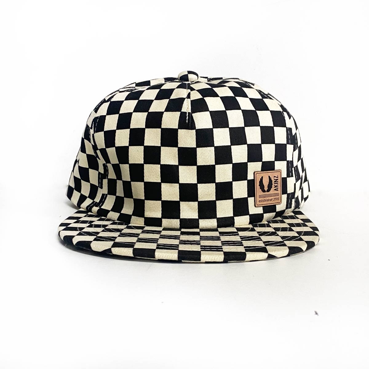 Checkerboard Bucket Hat (+4 Colors) Slate Blue - Checkerboard
