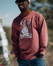 Maroon Campfire Sweatshirt