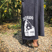 Colorado Live Free Stay Wild Blanket