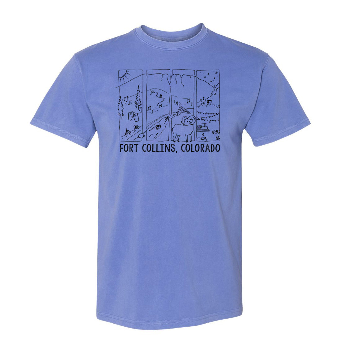 Fort Collins Seasons Tee