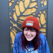 Fort Collins Sunset Waffle Rib Beanie