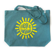 Hello Sunshine Premium Canvas Tote Bag