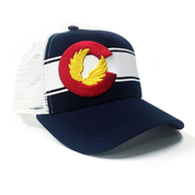 KIDS Colorado Flag Hat - Twilight Blue