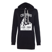 Live Free Hoodie Dress