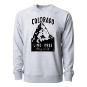 Colorado Live Free Stay Wild Sweater