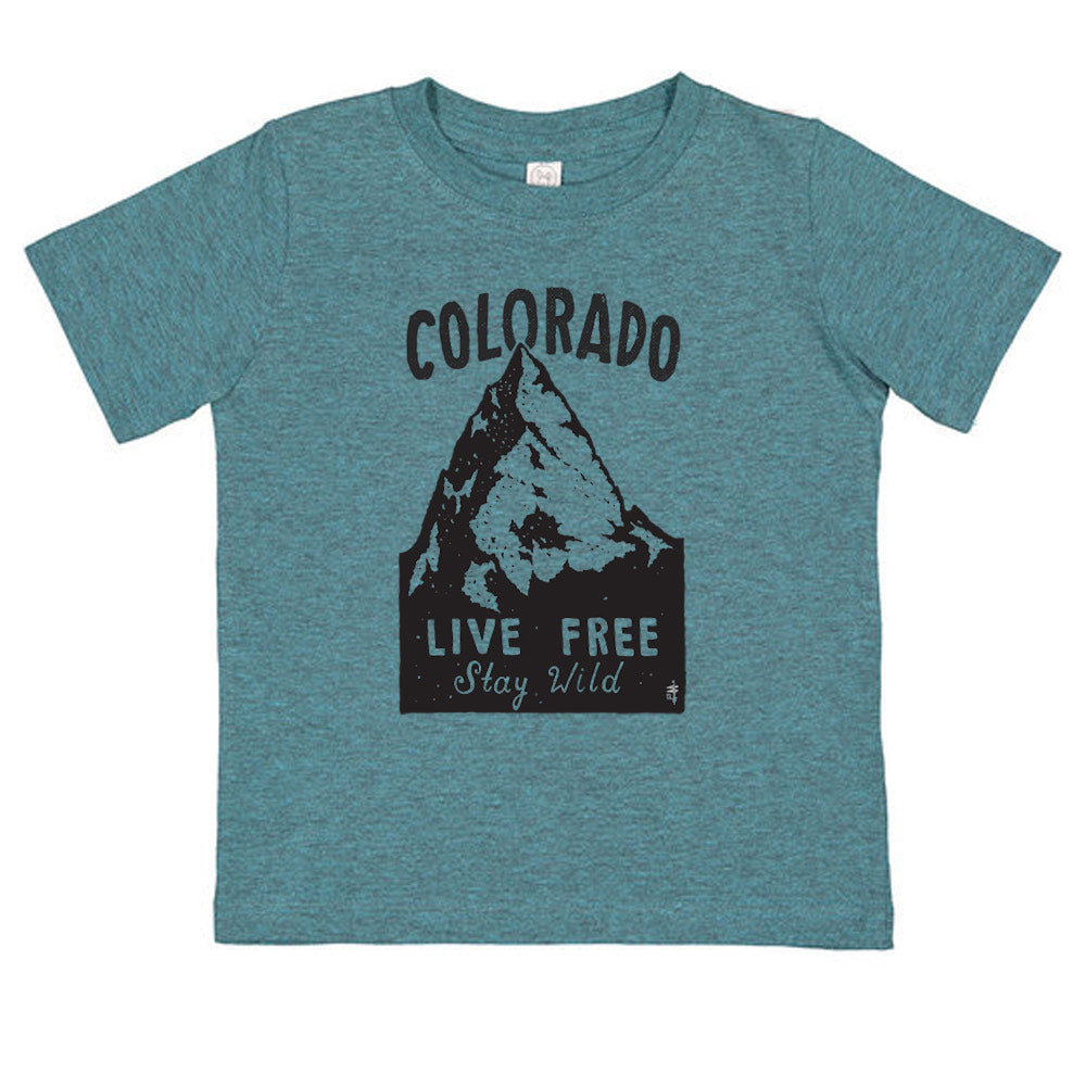 Colorado Live Free KIDS Tee