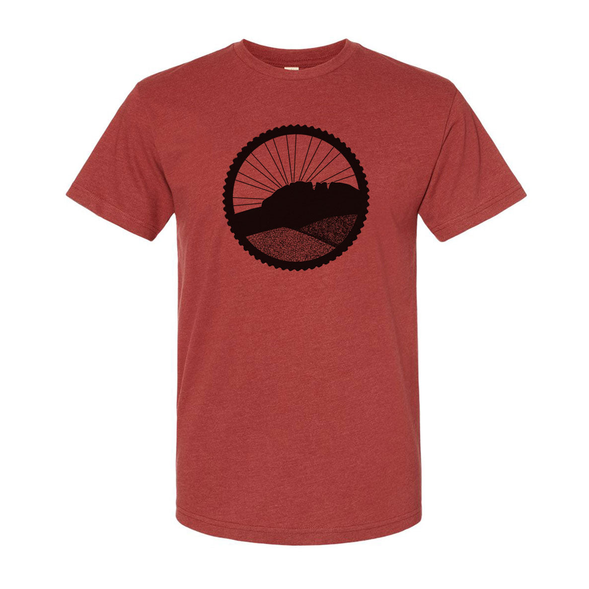 Red mountain park design t shirt